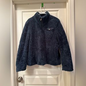 Pendleton full zip Sherpa fleece jacket💙💚